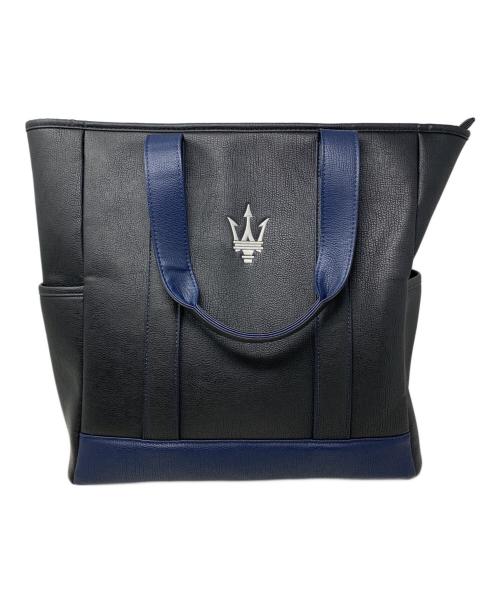 maserati（マセラティ）maserati (マセラティ) maserati トートバッグ ネイビーの古着・服飾アイテム