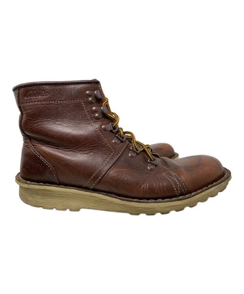 CLARKS（クラークス）CLARKS (クラークス) CLARKS レザーシューズ ブラウン サイズ:25cmの古着・服飾アイテム