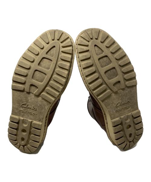 CLARKS（クラークス）CLARKS (クラークス) CLARKS レザーシューズ ブラウン サイズ:25cmの古着・服飾アイテム