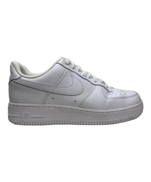 NIKE（ナイキ）NIKE (ナイキ) NIKE AIR FORCE1 LOW ローカットスニーカー ホワイト サイズ:27㎝の古着・服飾アイテム