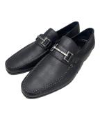 Salvatore Ferragamoサルヴァトーレ フェラガモ）の古着「Salvatore Ferragamo ビットローファー」｜ブラック
