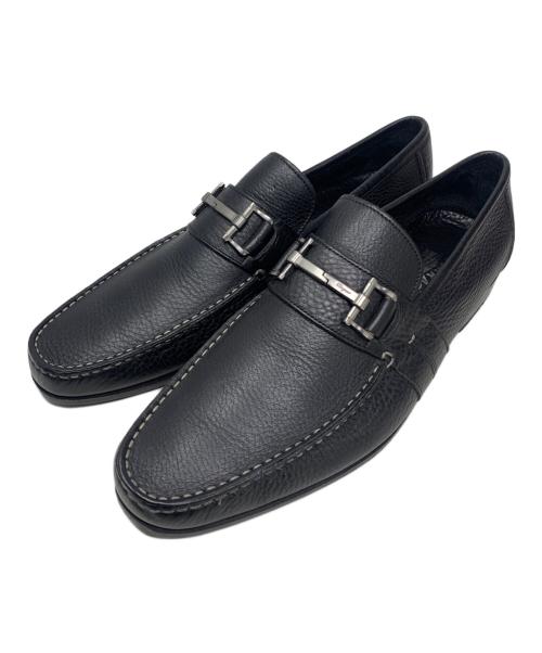 Salvatore Ferragamo（サルヴァトーレ フェラガモ）Salvatore Ferragamo (サルヴァトーレ フェラガモ) Salvatore Ferragamo ビットローファー ブラック サイズ:8 1/2の古着・服飾アイテム