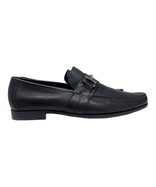Salvatore Ferragamo（サルヴァトーレ フェラガモ）Salvatore Ferragamo (サルヴァトーレ フェラガモ) Salvatore Ferragamo ビットローファー ブラック サイズ:8 1/2の古着・服飾アイテム