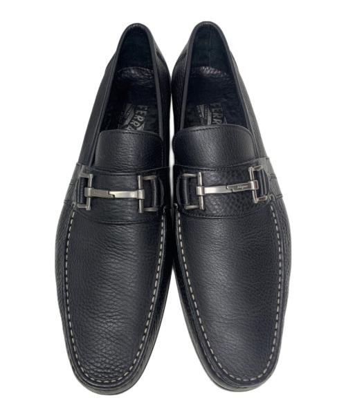 Salvatore Ferragamo（サルヴァトーレ フェラガモ）Salvatore Ferragamo (サルヴァトーレ フェラガモ) Salvatore Ferragamo ビットローファー ブラック サイズ:8 1/2の古着・服飾アイテム