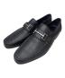 Salvatore Ferragamo（サルヴァトーレ フェラガモ）の古着「Salvatore Ferragamo ビットローファー」｜ブラック