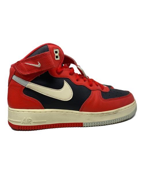 NIKE（ナイキ）NIKE (ナイキ) NIKE Air Force 1 Mid Split Black Red スニーカー レッド サイズ:26㎝の古着・服飾アイテム
