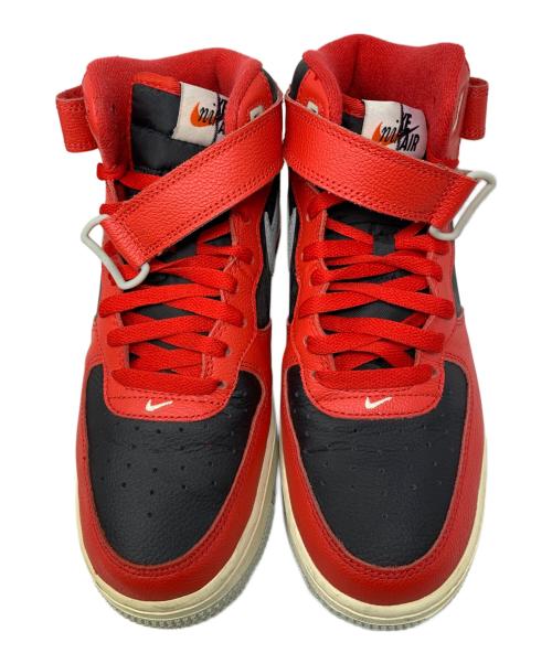 NIKE（ナイキ）NIKE (ナイキ) NIKE Air Force 1 Mid Split Black Red スニーカー レッド サイズ:26㎝の古着・服飾アイテム