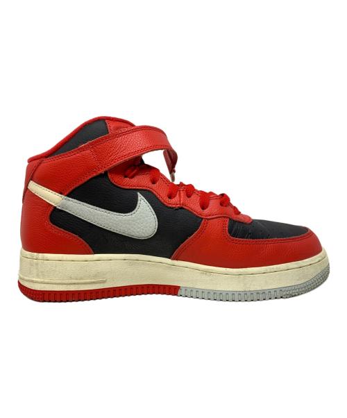 NIKE（ナイキ）NIKE (ナイキ) NIKE Air Force 1 Mid Split Black Red スニーカー レッド サイズ:26㎝の古着・服飾アイテム
