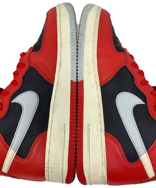 NIKE（ナイキ）NIKE (ナイキ) NIKE Air Force 1 Mid Split Black Red スニーカー レッド サイズ:26㎝の古着・服飾アイテム