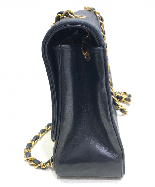 CHANEL（シャネル）CHANEL (シャネル) ダイアナフラップチェーンショルダーバッグ ブラック サイズ:25 マトラッセの古着・服飾アイテム