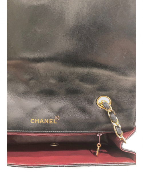 CHANEL（シャネル）CHANEL (シャネル) ダイアナフラップチェーンショルダーバッグ ブラック サイズ:25 マトラッセの古着・服飾アイテム