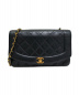 CHANEL（シャネル）の古着「ダイアナフラップチェーンショルダーバッグ」｜ブラック