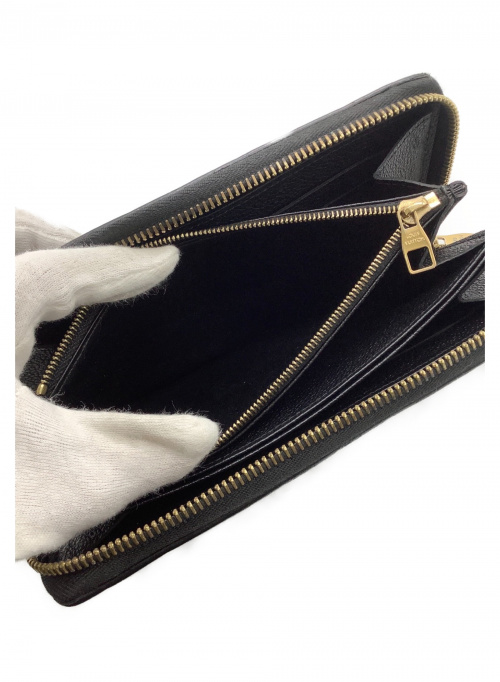LOUIS VUITTON（ルイ ヴィトン）LOUIS VUITTON (ルイ ヴィトン) ジッピーウォレット ブラック モノグラム・アンプラント M61864 SP2135の古着・服飾アイテム