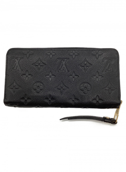 LOUIS VUITTON（ルイ ヴィトン）LOUIS VUITTON (ルイ ヴィトン) ジッピーウォレット ブラック モノグラム・アンプラント M61864 SP2135の古着・服飾アイテム