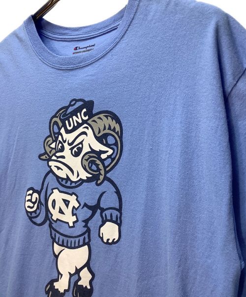 Champion（チャンピオン）Champion (チャンピオン) カレッジT ブルー サイズ:Lの古着・服飾アイテム