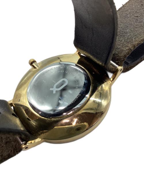 KNOT（ノット）KNOT (ノット) 腕時計 ブラックの古着・服飾アイテム