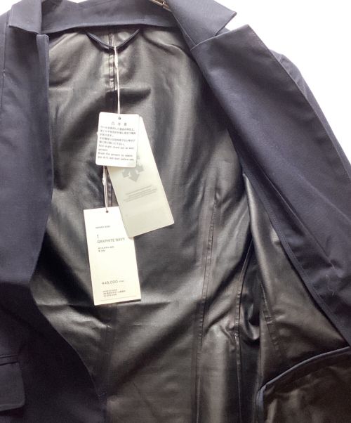 Mame Kurogouchi（マメクロゴウチ）Mame Kurogouchi (マメクロゴウチ) DESCENTE (デサント) ジャケット ネイビー サイズ:1の古着・服飾アイテム