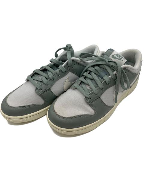 NIKE（ナイキ）NIKE (ナイキ) Nike Dunk Low PRM（ダンクロー）マイカグリーン グレー サイズ:27の古着・服飾アイテム