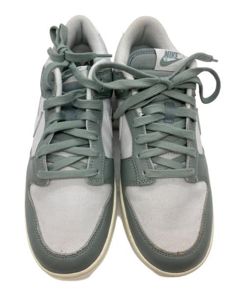 NIKE（ナイキ）NIKE (ナイキ) Nike Dunk Low PRM（ダンクロー）マイカグリーン グレー サイズ:27の古着・服飾アイテム