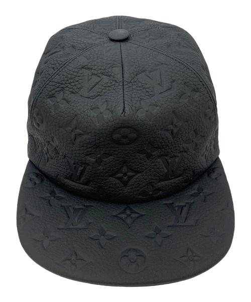 LOUIS VUITTON（ルイ ヴィトン）LOUIS VUITTON (ルイ ヴィトン) キャスケットモノグラムクイル１．０キャップ ブラックの古着・服飾アイテム