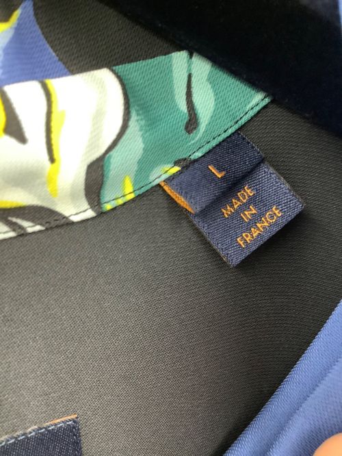 LOUIS VUITTON（ルイ ヴィトン）LOUIS VUITTON (ルイ ヴィトン) アロハシャツ ブルー サイズ:Lの古着・服飾アイテム