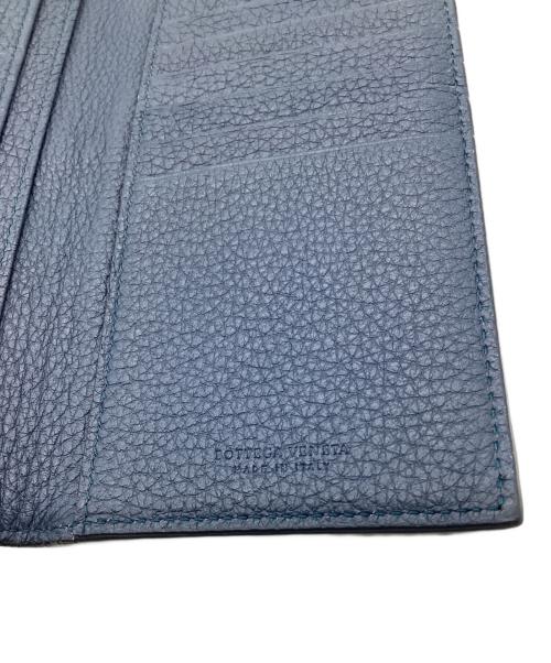 BOTTEGA VENETA（ボッテガベネタ）BOTTEGA VENETA (ボッテガベネタ) 札入れ ネイビーの古着・服飾アイテム
