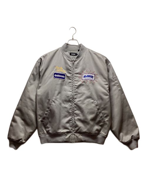 X-LARGE（エクストララージ）X-LARGE (エクストララージ) 中綿ジャケット グレー サイズ:Lの古着・服飾アイテム