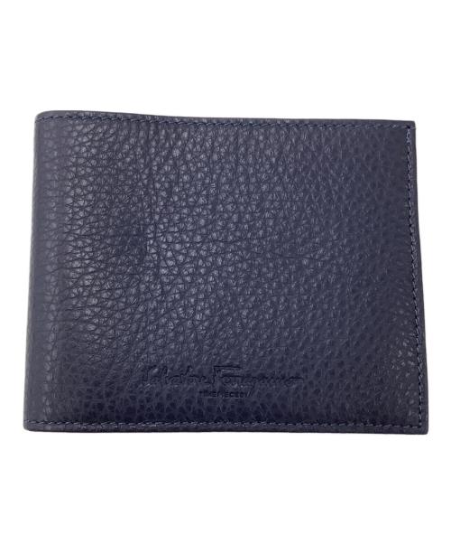 Salvatore Ferragamo（サルヴァトーレ フェラガモ）Salvatore Ferragamo (サルヴァトーレ フェラガモ) カードケース ネイビーの古着・服飾アイテム