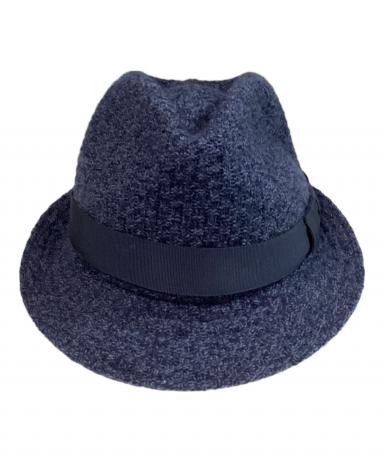 中古・古着通販】BORSALINO (ボルサリーノ) ハット ネイビー｜ブランド