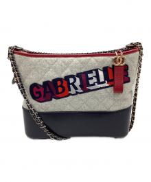CHANEL（シャネル）の古着「ガブリエル ドゥ チェーンショルダーバッグ」｜グレー×ネイビー