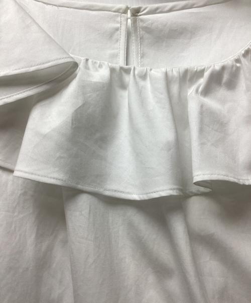TOMORROW LAND collection（トゥモローランドコレクション）TOMORROW LAND collection (トゥモローランドコレクション) ブラウス ホワイト サイズ:36の古着・服飾アイテム