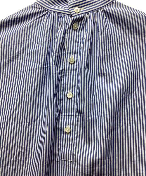 MACPHEE（マカフィー）MACPHEE (マカフィー) ギャザーPOブラウス ネイビー サイズ:36の古着・服飾アイテム