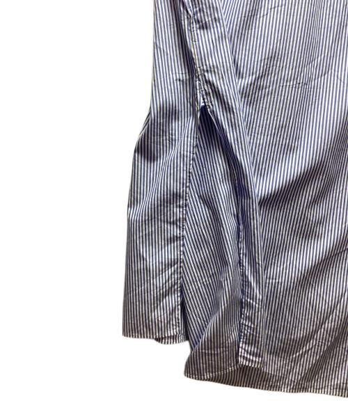 MACPHEE（マカフィー）MACPHEE (マカフィー) ギャザーPOブラウス ネイビー サイズ:36の古着・服飾アイテム