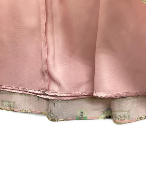 franche lippee（フランシュリッペ）franche lippee (フランシュリッペ) スカート ピンク サイズ:3Lの古着・服飾アイテム