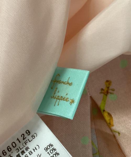franche lippee（フランシュリッペ）franche lippee (フランシュリッペ) スカート ピンク サイズ:3Lの古着・服飾アイテム