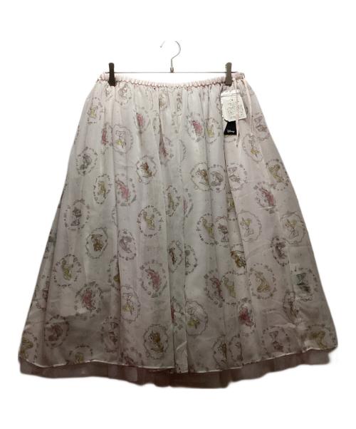 franche lippee（フランシュリッペ）franche lippee (フランシュリッペ) スカート ピンク サイズ:3Lの古着・服飾アイテム