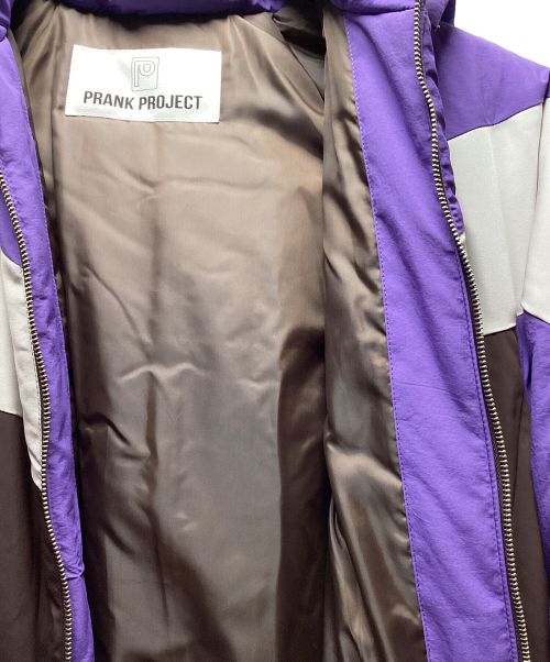 PRANK PROJECT（プランクプロジェクト）PRANK PROJECT (プランクプロジェクト) Padet Track Jacket ブラウン×パープル サイズ:Freeの古着・服飾アイテム