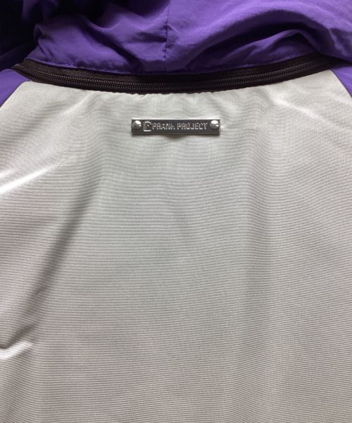 PRANK PROJECT（プランクプロジェクト）PRANK PROJECT (プランクプロジェクト) Padet Track Jacket ブラウン×パープル サイズ:Freeの古着・服飾アイテム