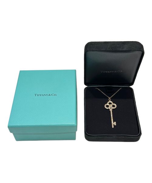 TIFFANY & Co.（ティファニー）TIFFANY & Co. (ティファニー) クラウン キーパヴェ ダイヤネックレスの古着・服飾アイテム