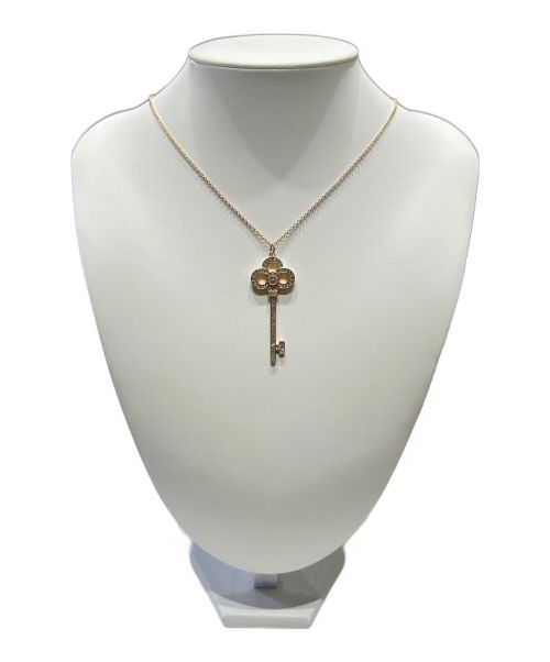 TIFFANY & Co.（ティファニー）TIFFANY & Co. (ティファニー) クラウン キーパヴェ ダイヤネックレスの古着・服飾アイテム
