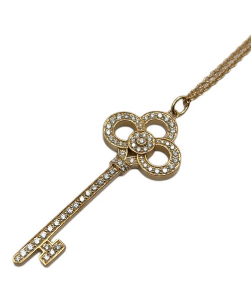 TIFFANY & Co.（ティファニー）TIFFANY & Co. (ティファニー) クラウン キーパヴェ ダイヤネックレスの古着・服飾アイテム