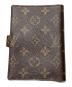 LOUIS VUITTON (ルイ ヴィトン) 手帳カバー ブラウン：9000円