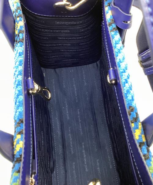 Kate Spade（ケイトスペード）Kate Spade (ケイトスペード) ハンドバッグ ネイビー/マルチカラーの古着・服飾アイテム