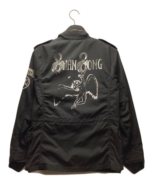 Hysteric Glamour（ヒステリックグラマー）Hysteric Glamour (ヒステリックグラマー) ミリタリージャケット ブラック サイズ:Freeの古着・服飾アイテム