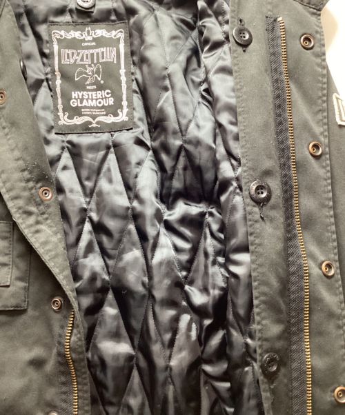 Hysteric Glamour（ヒステリックグラマー）Hysteric Glamour (ヒステリックグラマー) ミリタリージャケット ブラック サイズ:Freeの古着・服飾アイテム