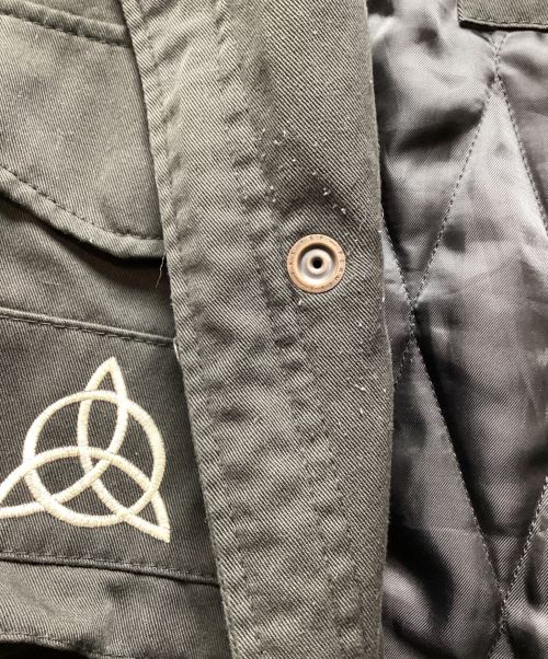 Hysteric Glamour（ヒステリックグラマー）Hysteric Glamour (ヒステリックグラマー) ミリタリージャケット ブラック サイズ:Freeの古着・服飾アイテム