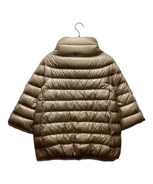 HERNO（ヘルノ）HERNO (ヘルノ) ライトダウンジャケット ベージュ サイズ:Mの古着・服飾アイテム