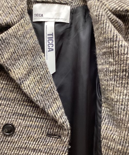 ticca（ティッカ）ticca (ティッカ) テントコート ブラウン サイズ:Freeの古着・服飾アイテム