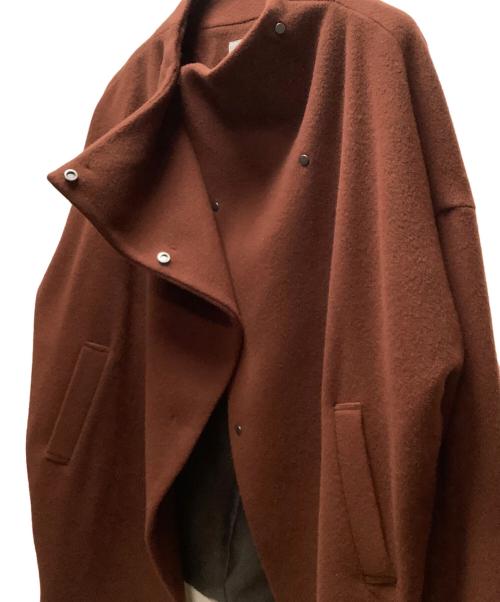 soeur7（スール）soeur7 (スール) ウールコート ブラウン サイズ:Mの古着・服飾アイテム