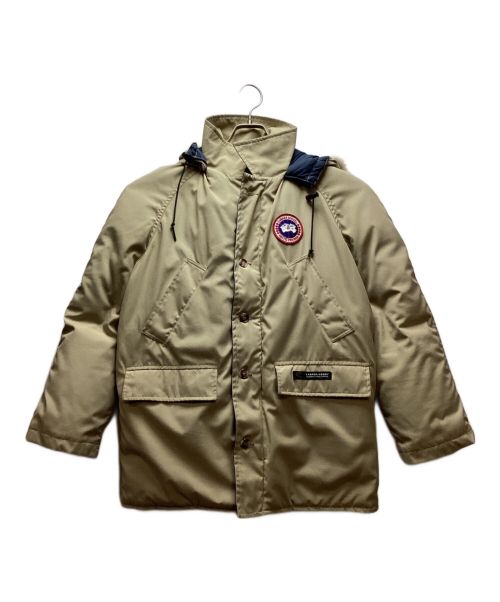 CANADA GOOSE（カナダグース）CANADA GOOSE (カナダグース) ダウンジャケット ベージュ サイズ:Lの古着・服飾アイテム